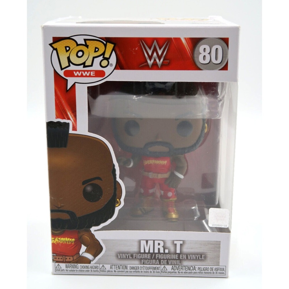 MR. T  Hulkamania  Funko Pop!  WWE #80
